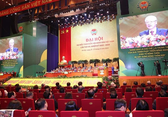 Tổng Bí thư Nguyễn Phú Trọng phát biểu chỉ đạo Đại hội. Ảnh: TTXVN