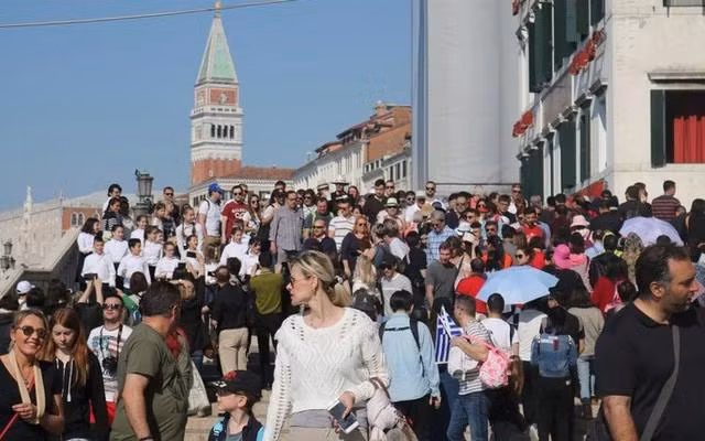 Venice cũng như nhiều thành phố ở châu Âu đang đối mặt với nạn quá tải du khách