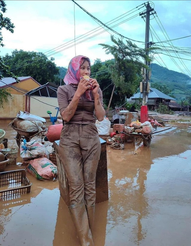 Hình ảnh lạc quan của cô giáo trẻ Hoàng Minh Diệp