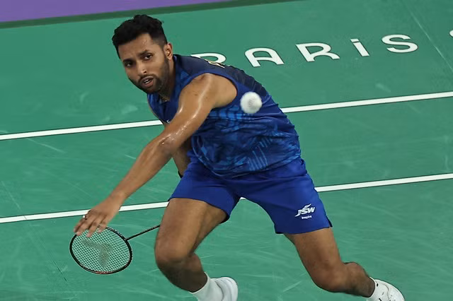 Tay vợt Prannoy Kumar phô diễn lối đánh đầy sức mạnh và tốc độ