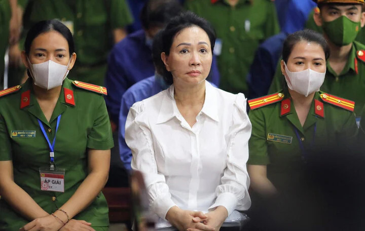 Bị cáo Trương Thị Mỹ Lan. Bị cáo Trương Thị Mỹ Lan.