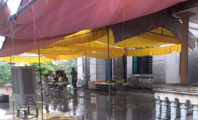 Ngôi nhà của bố mẹ vợ Thắng - nơi xảy ra vụ án