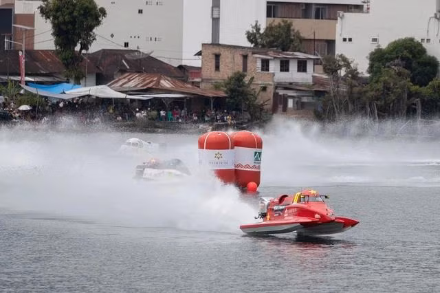 Giải vô địch thế giới thuyền máy công thức 1 hứa hẹn sẽ diễn ra đầy kịch tính. Ảnh BAN TỔ CHỨC