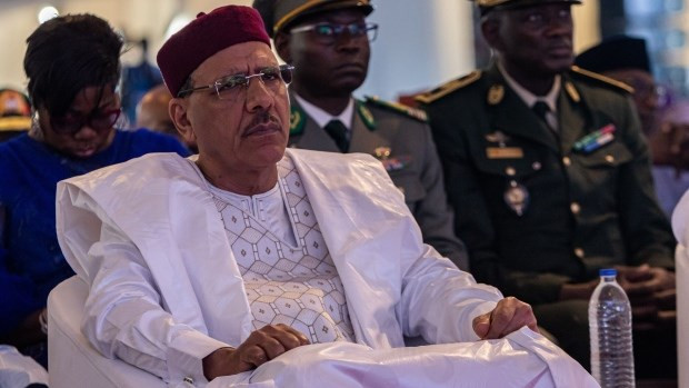 Tổng thống Niger Mohamed Bazoum. (Nguồn: AP) Tổng thống Niger Mohamed Bazoum. (Nguồn: AP)