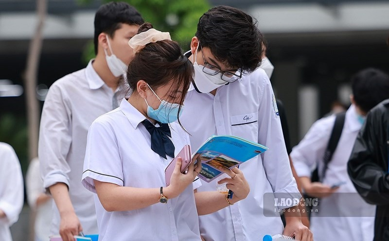Thí sinh 4.0 IELTS trở lên được miễn ngoại ngữ thi tốt nghiệp THPT 2023. Ảnh: Hải Nguyễn Thí sinh 4.0 IELTS trở lên được miễn ngoại ngữ thi tốt nghiệp THPT 2023. Ảnh: Hải Nguyễn