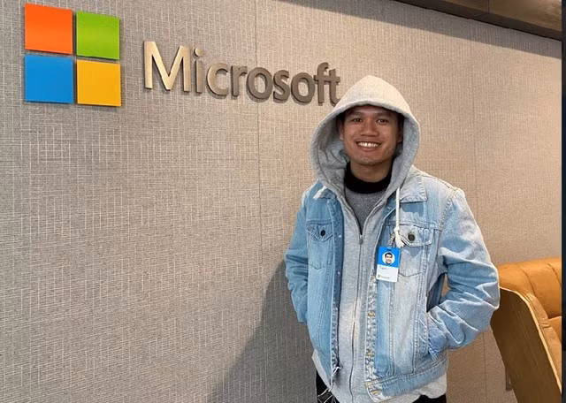 Ngô Tiếp Tuyến hiện đang làm kỹ sư phần mềm của Microsoft (Mỹ)