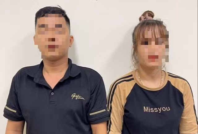 2 đối tượng tại cơ quan công an