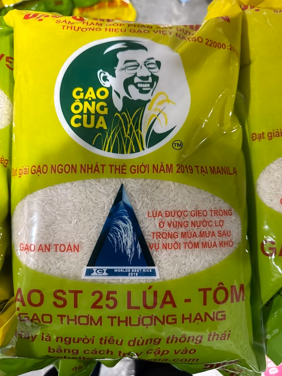 Vỏ "Gạo ông Cua" nhưng ruột là gạo sản xuất tại Bắc Ninh