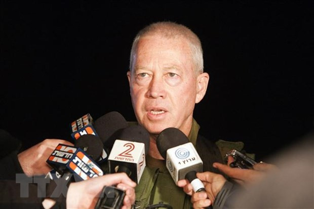 Bộ trưởng Quốc phòng Israel Yoav Gallant. (Ảnh: AFP/TTXVN)