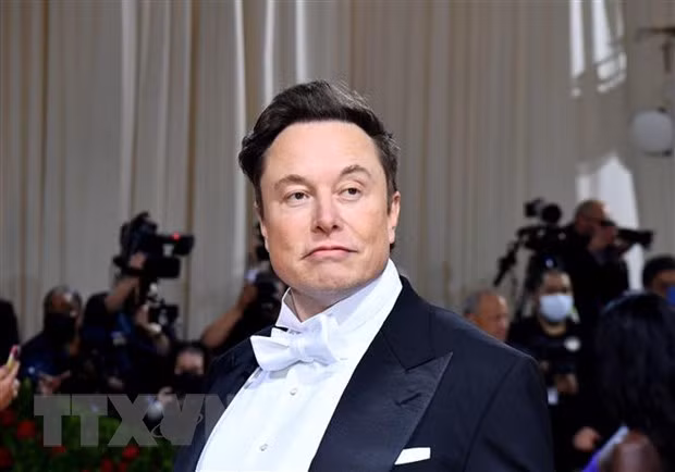 Tỷ phú Elon Musk tại một sự kiện ở New York, Mỹ. (Ảnh: AFP/TTXVN)