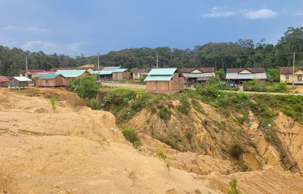 Động đất thường xuất hiện tại khu huyện Kon Plông, tỉnh Kon Tum. (Ảnh: Hùng Võ/Vietnam+) Động đất thường xuất hiện tại khu huyện Kon Plông, tỉnh Kon Tum. (Ảnh: Hùng Võ/Vietnam+)