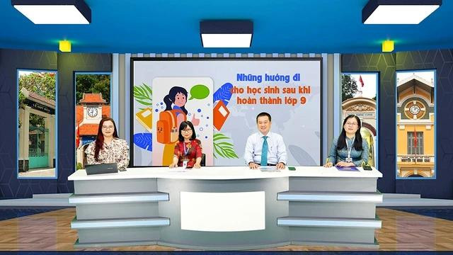 Các chuyên gia đưa ra nhiều thông tin để phụ huynh, học sinh lựa chọn hướng đi sau khi kết thúc giai đoạn THCS. Ảnh: ĐÀO NGỌC THẠCH