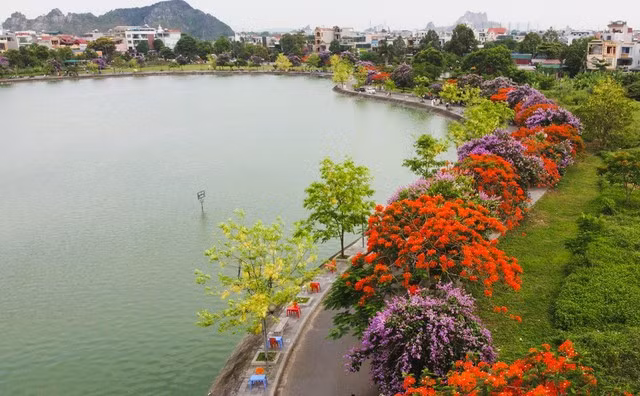 Hồ Đồng Chiệc hiện nay là một trong những công viên điều hòa lớn nhất TP Thanh Hóa