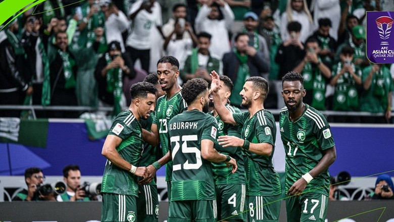 Saudi Arabia trở thành đội thứ 5 vào vòng 1/8 Asian Cup 2023. (Nguồn: AFC) Saudi Arabia trở thành đội thứ 5 vào vòng 1/8 Asian Cup 2023. (Nguồn: AFC)