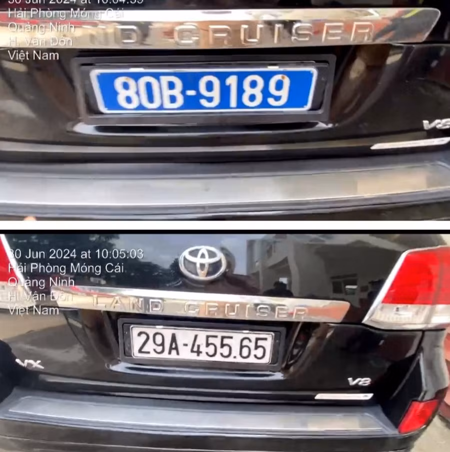 Hình ảnh vi phạm. (Ảnh cơ quan công an cung cấp) Hình ảnh vi phạm. (Ảnh cơ quan công an cung cấp)