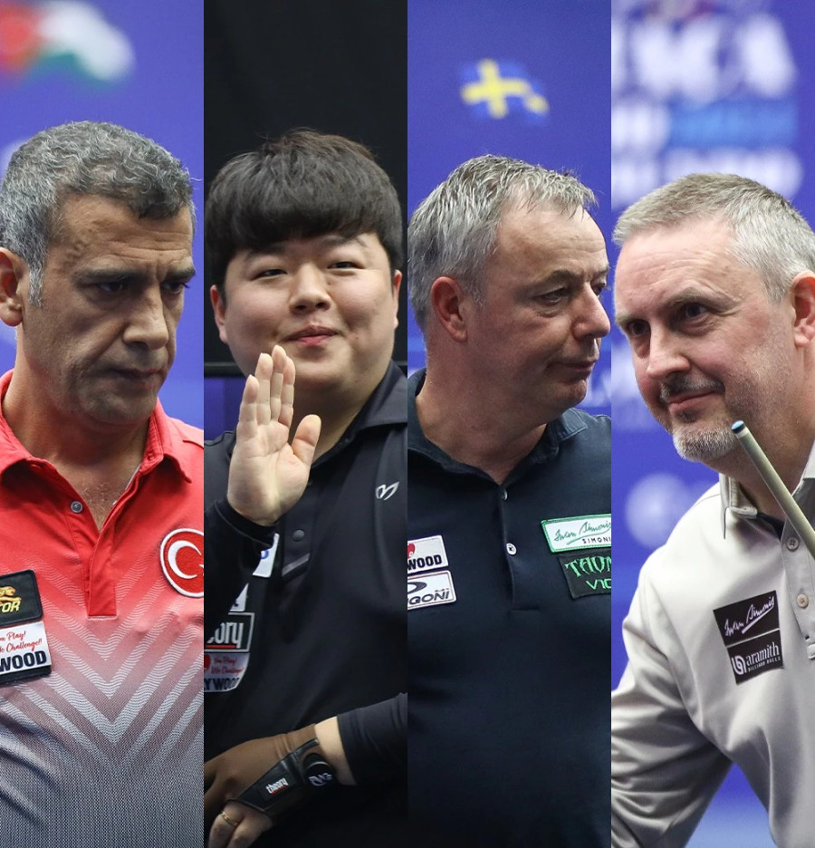 Từ trái sang, lần lượt là: Tasdemir Tayfun, Cho Myung-woo, Dick Jaspers và Frederic Caudron. ẢNH UMB Từ trái sang, lần lượt là: Tasdemir Tayfun, Cho Myung-woo, Dick Jaspers và Frederic Caudron. ẢNH UMB