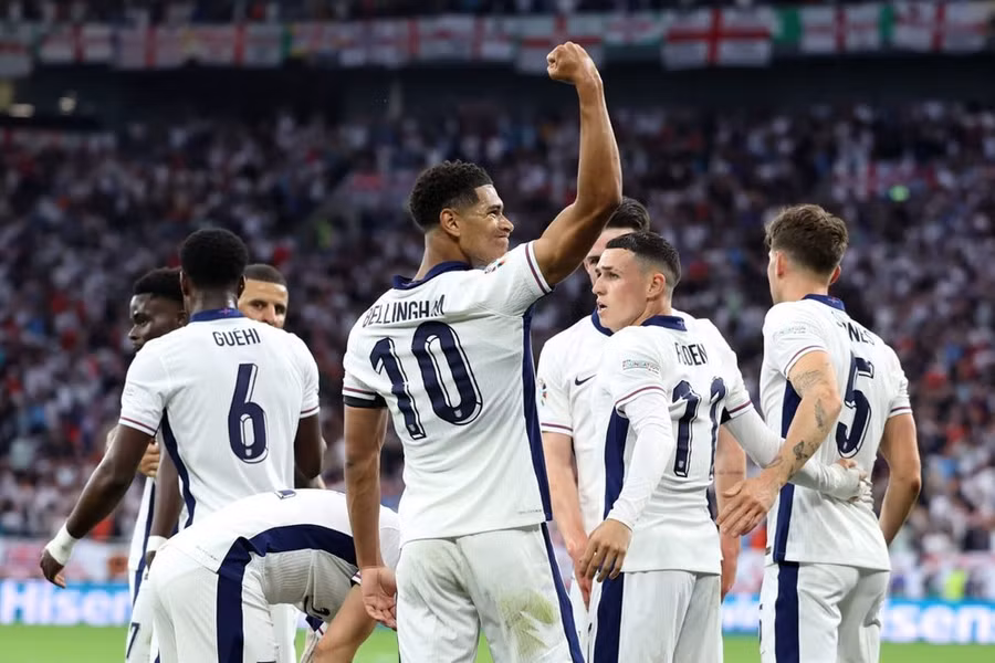 Tuyển Anh đã giành vé đi tiếp, nhưng vẫn cần thắng để chắc chắn ngôi đầu bảng. (Nguồn: Getty Images)