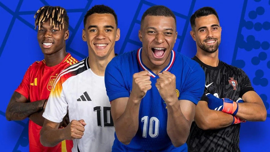 EURO 2024 nóng với hai trận tứ kết đêm 5 và rạng sáng 6/7. (Nguồn: UEFA) EURO 2024 nóng với hai trận tứ kết đêm 5 và rạng sáng 6/7. (Nguồn: UEFA)