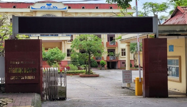 Sở Giáo dục và Đào tạo tỉnh Thái Bình