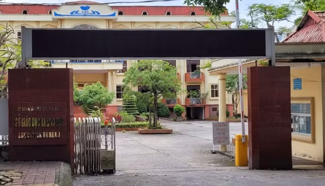 Sở Giáo dục và Đào tạo tỉnh Thái Bình