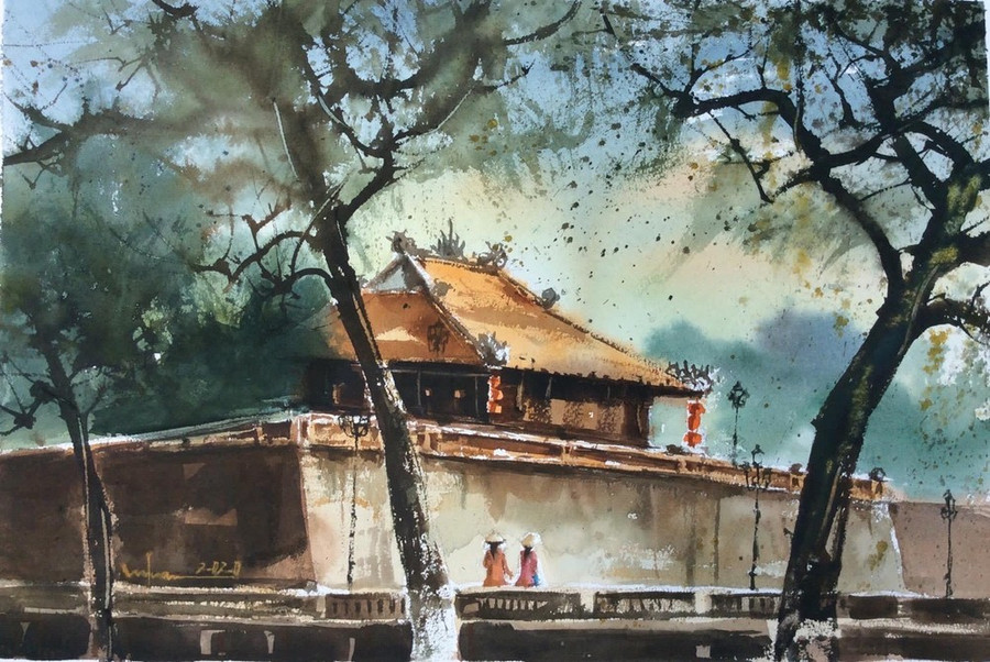 Những góc nhìn như chạm vào vào ký ức của những người yêu Huế. Những góc nhìn như chạm vào vào ký ức của những người yêu Huế.