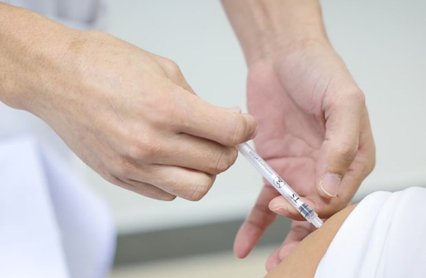 Tiêm vaccine ngừa COVID-19. (Nguồn: Vietnam+) Tiêm vaccine ngừa COVID-19. (Nguồn: Vietnam+)
