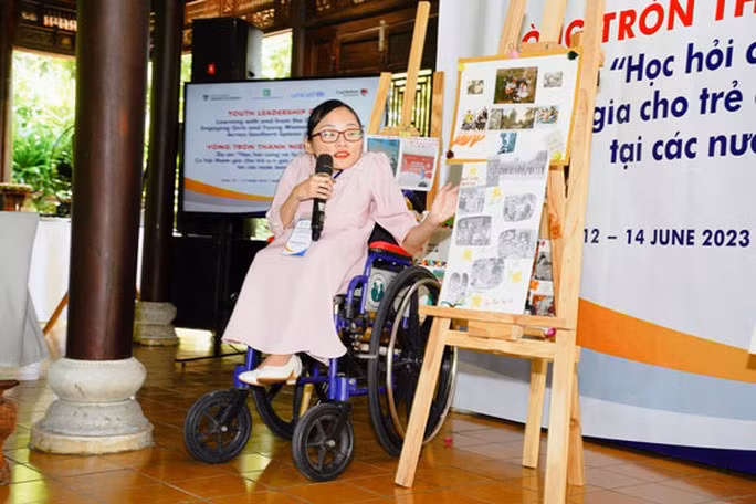 Ngọc Tâm là 1 trong 10 gương mặt trẻ Việt Nam triển vọng năm 2023