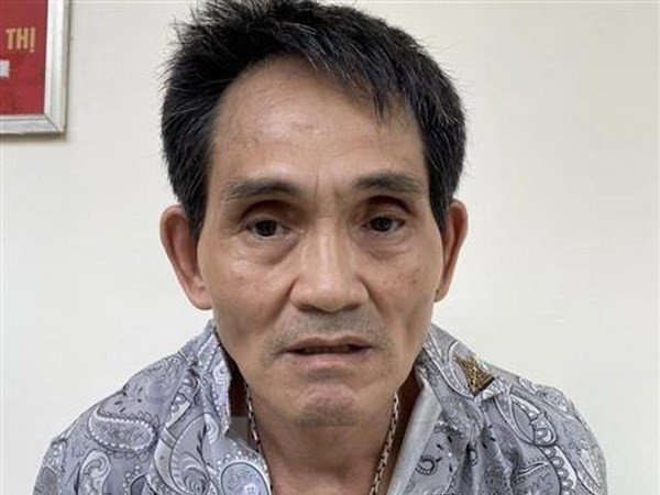 Đối tượng Đinh Hồng Minh. (Ảnh: TTXVN phát)