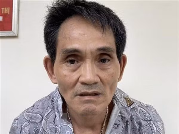 Đối tượng Đinh Hồng Minh. (Ảnh: TTXVN phát)