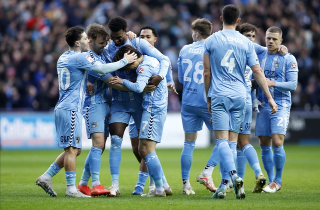 Coventry có khả năng tiến xa vào tứ kết Coventry có khả năng tiến xa vào tứ kết