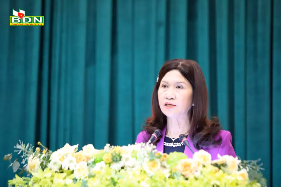 Phó Chủ tịch UBND tỉnh Đắk Nông Tôn Thị Ngọc Hạnh giải trình về công tác giảm nghèo