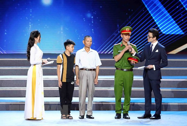 Chương trình giao lưu với các đại biểu. (Ảnh: Phạm Kiên/TTXVN)