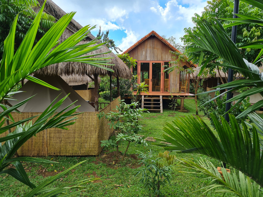 Cơ sở Camping Khang xây dựng nhiều công trình trên đất nông nghiệp Cơ sở Camping Khang xây dựng nhiều công trình trên đất nông nghiệp