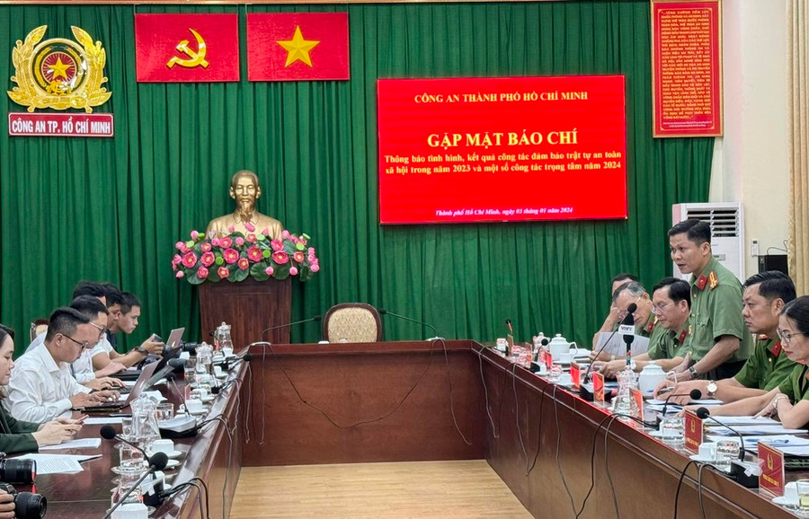 Quang cảnh buổi họp báo. Ảnh: VIỆT DŨNG Quang cảnh buổi họp báo. Ảnh: VIỆT DŨNG