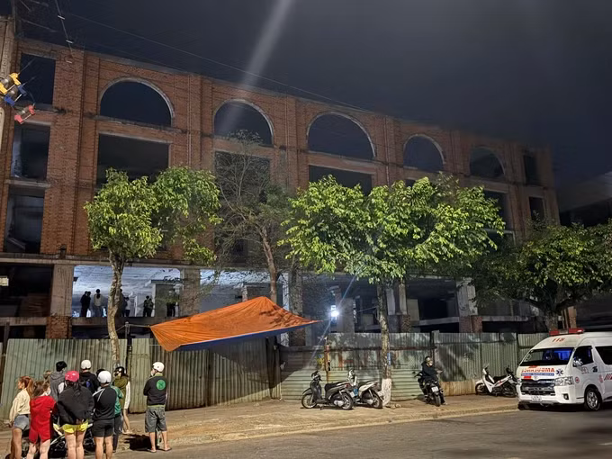 Khu dự án bỏ hoang, nơi phát hiện thi thể cháu H.