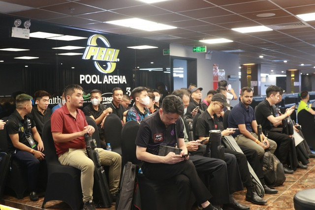 Rất đông các cơ thủ tham gia giải. Ảnh: BTC