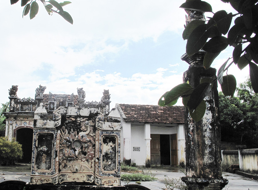 Một góc đình Tân An. Ảnh: Lưu Hồng Sơn Một góc đình Tân An. Ảnh: Lưu Hồng Sơn