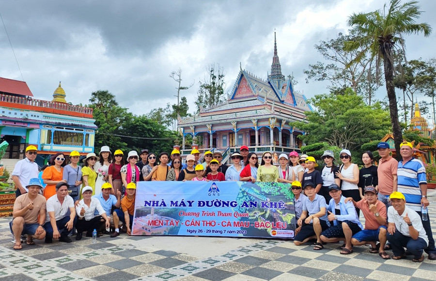 Nhà máy Đường An Khê luôn quan tâm chăm lo đời sống công nhân, lao động. Ảnh: Tiến Phong
