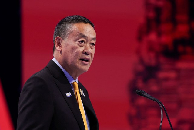 Thủ tướng Srettha Thavisin. Ảnh: Reuters