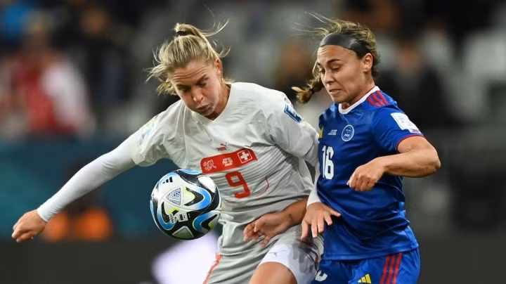 Đội tuyển nữ Philippines thua Thụy Sỹ.