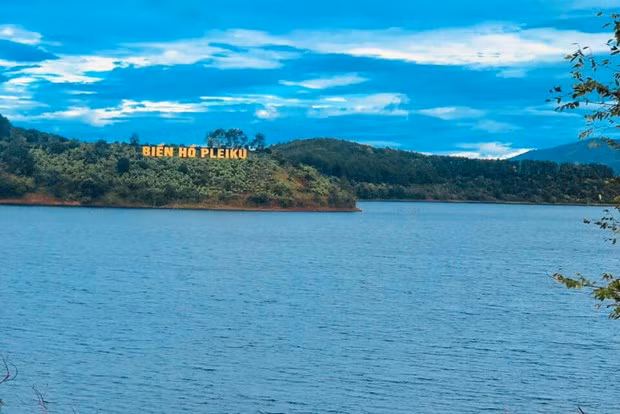 Biển Hồ. (Ảnh: Hồng Hạnh/Vietnam+)