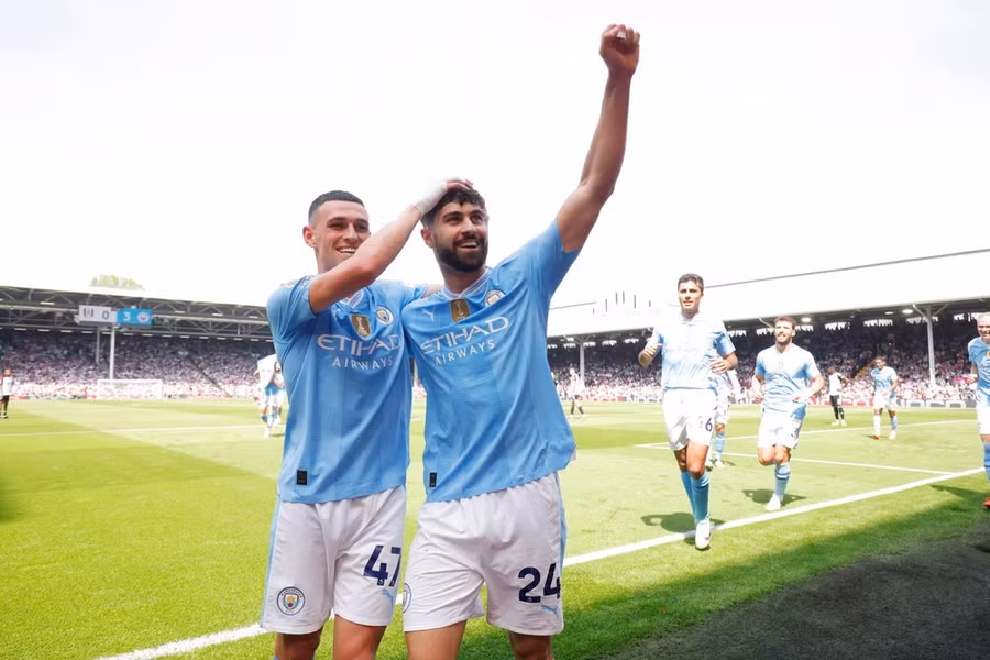 Josko Gvardiol và Phil Foden cùng lập công cho Manchester City. (Nguồn: The Guardian)
