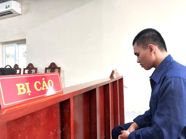 Bị cáo Lê Thành Nhân tại phiên tòa phúc thẩm