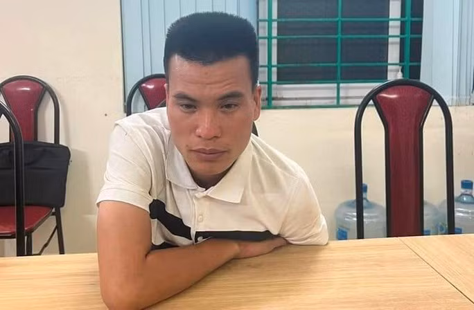 Đối tượng Bùi Văn Tuấn trước khi bỏ trốn. Ảnh: Công an cung cấp