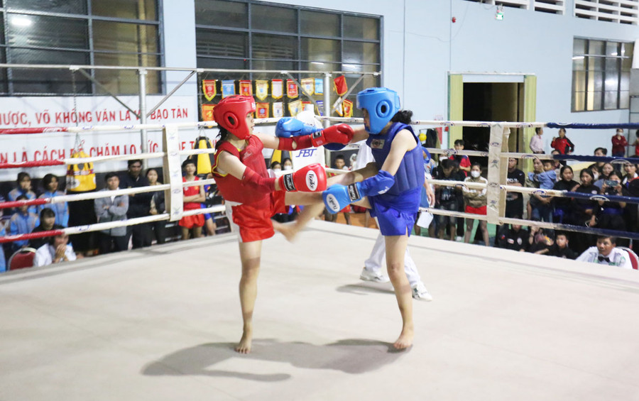 Ban tổ chức đã phát hiện nhiều VĐV trẻ tiềm năng để bồi dưỡng. Ảnh: Văn Ngọc