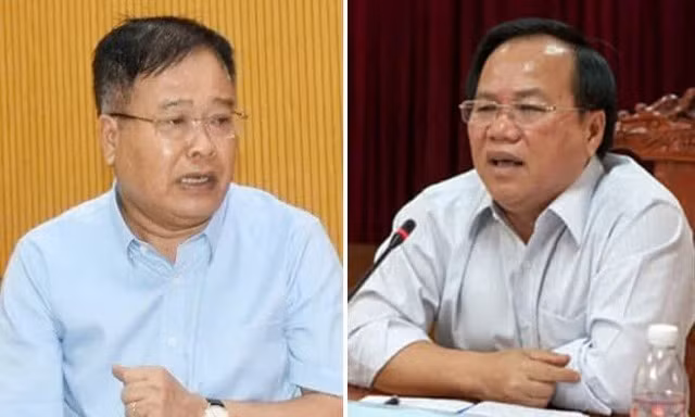 Ông Nguyễn Văn Trình và Lê Thanh Cung bị kỷ luật cảnh cáo