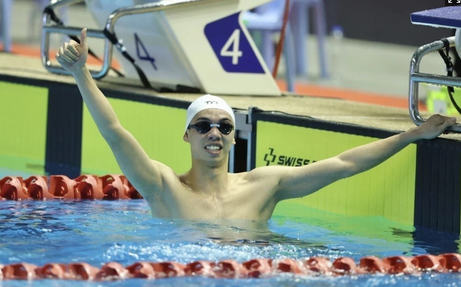 Huy Hoàng cũng rất gần tấm vé thứ 2 của riêng mình dự Olympic 2024. Ảnh: TTXVN Huy Hoàng cũng rất gần tấm vé thứ 2 của riêng mình dự Olympic 2024. Ảnh: TTXVN