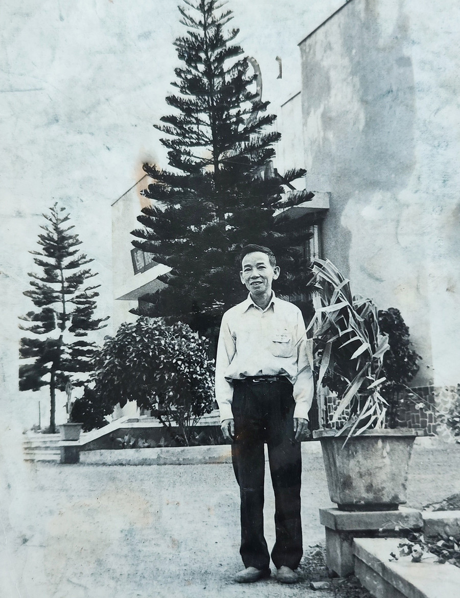 Ông Hoàng Thanh Hà khi còn trẻ (ảnh gia đình cung cấp).