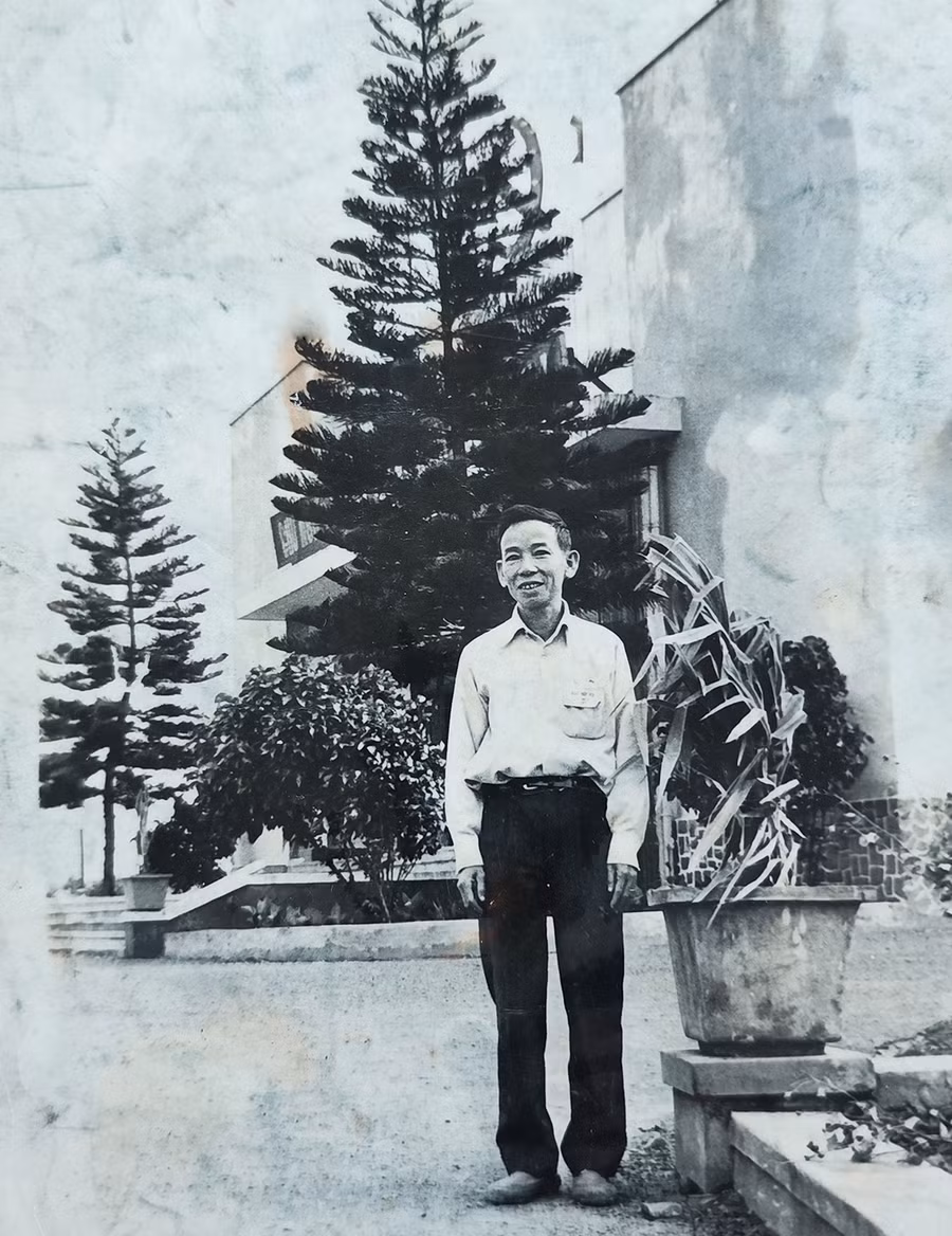 Ông Hoàng Thanh Hà khi còn trẻ (ảnh gia đình cung cấp).