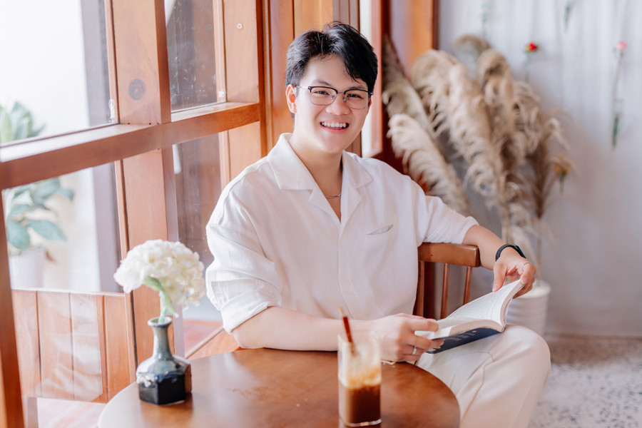 Nam sinh được 8 trường đại học của Mỹ cấp học bổng hơn 1 triệu USD - Ảnh 1. Lê Hoàng Nguyên đã chọn học tại Trường ĐH Denison (Mỹ). Ảnh: NVCC